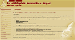 Desktop Screenshot of borsodijeltolmacs.hu
