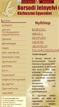 Mobile Screenshot of borsodijeltolmacs.hu
